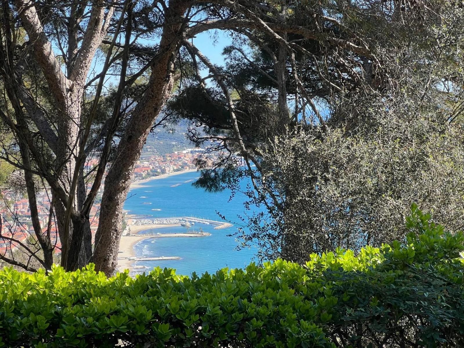 Torre Alpicella Holiday Home, A Scenic Escape Into Nature And Relaxation 迪亚诺马里纳 外观 照片